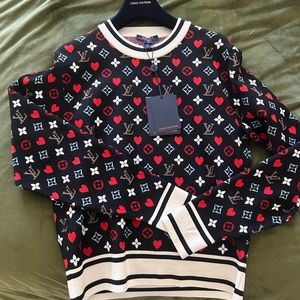 Louis Vuitton Game On Crew Neck Sweater